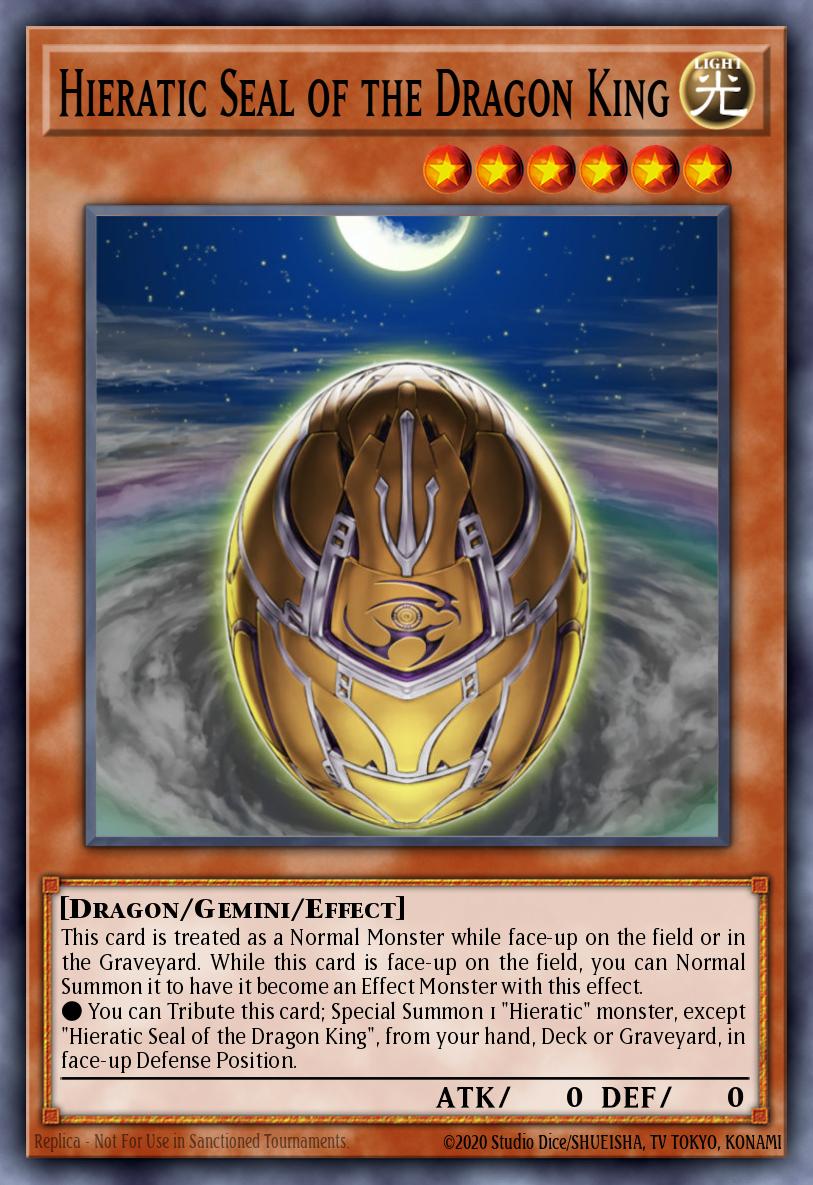 Hieratic Seal of the Dragon King GAOV-EN082