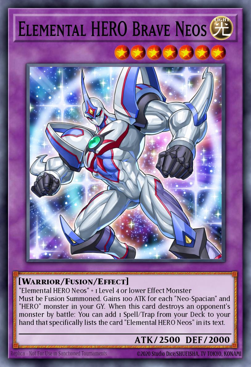 Elemental HERO Brave Neos SAST-EN035