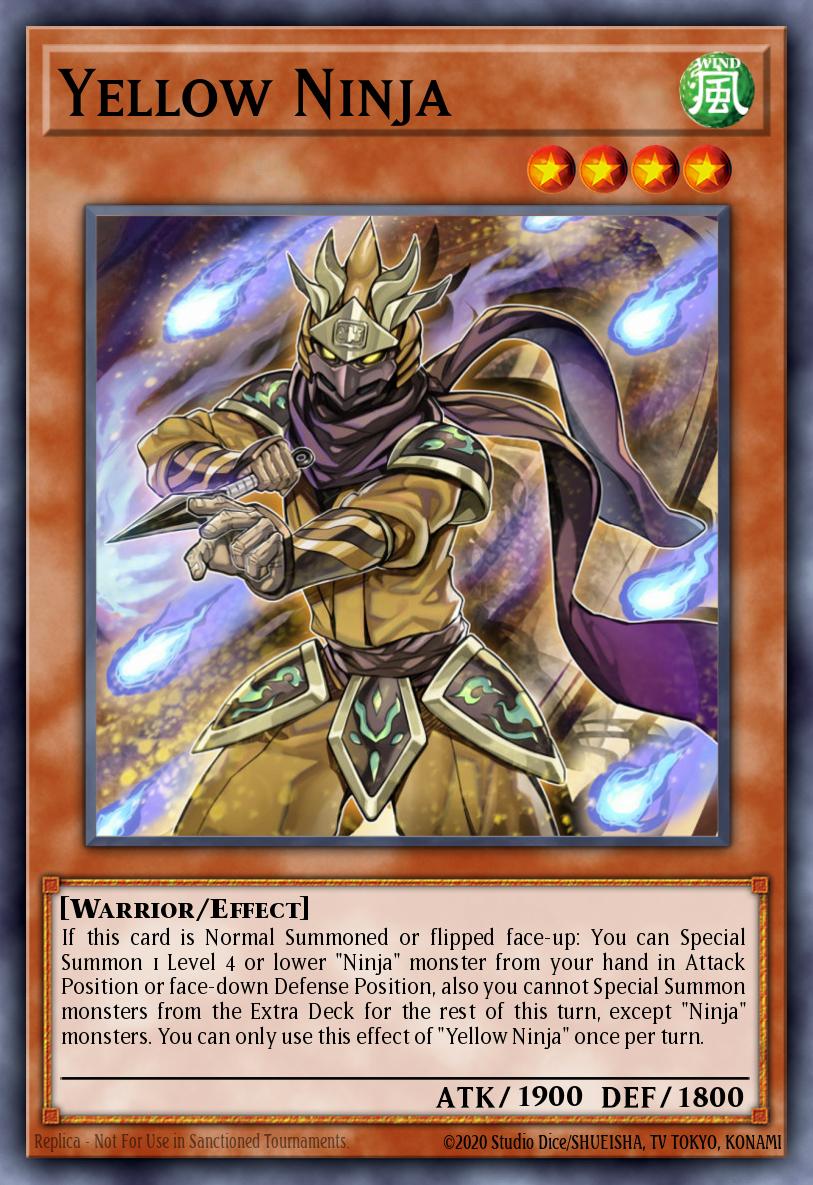 Yellow Ninja MP25-EN449