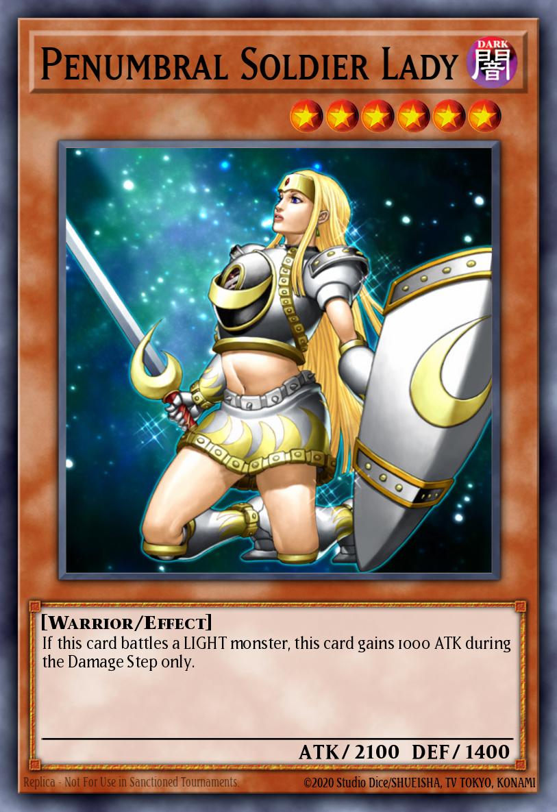 Penumbral Soldier Lady DR3-EN033