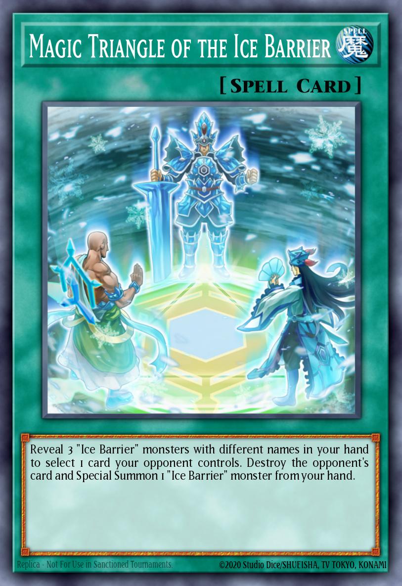 Magic Triangle of the Ice Barrier SDFC-EN029