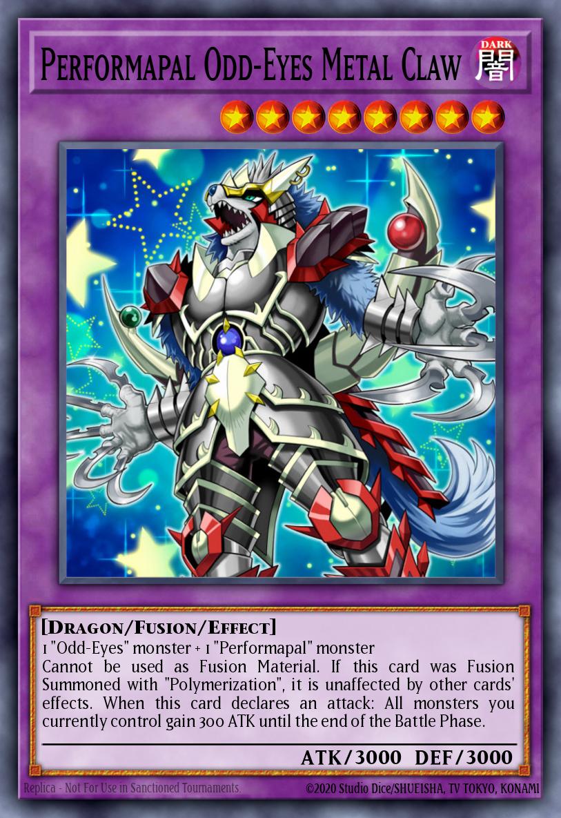 Performapal Odd-Eyes Metal Claw ROTD-EN092