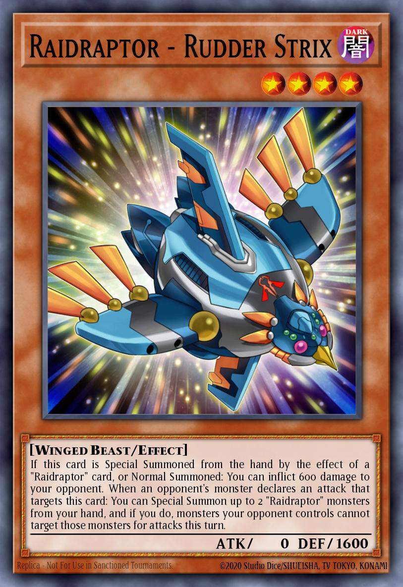Raidraptor - Rudder Strix BLC1-EN047