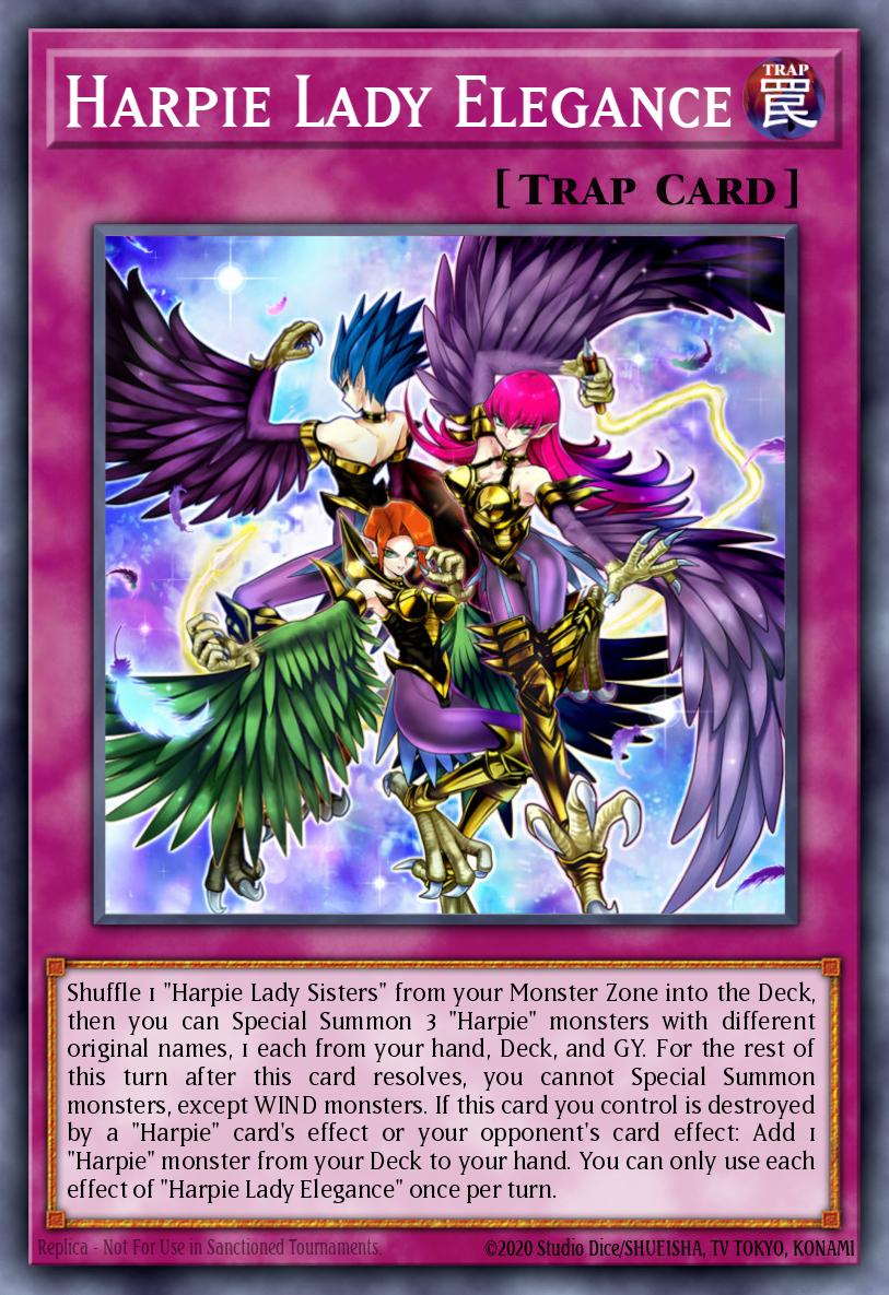 Harpie Lady Elegance LDS2-EN089