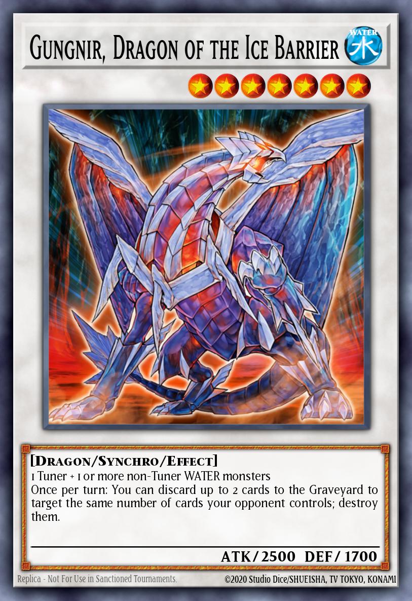 Gungnir, Dragon of the Ice Barrier DT03-EN040