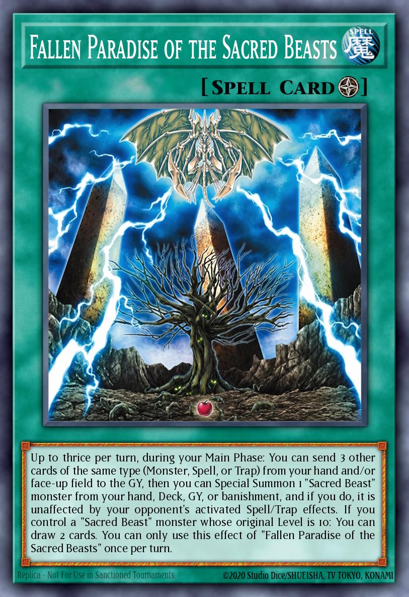 Fallen Paradise of the Sacred Beasts CORI-EN048