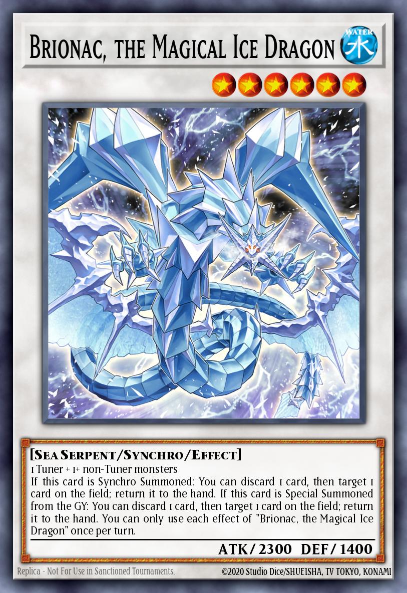 Brionac, the Magical Ice Dragon BLTR-EN004
