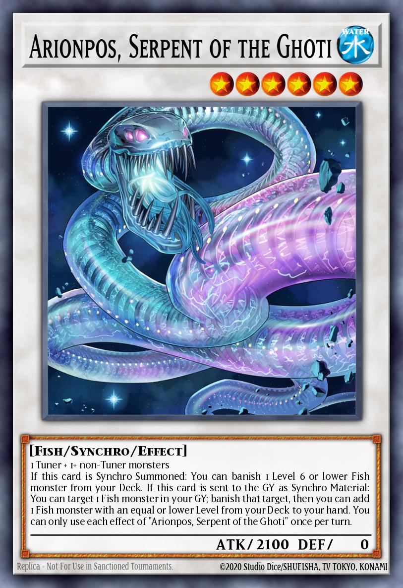 Arionpos, Serpent of the Ghoti DABL-EN088