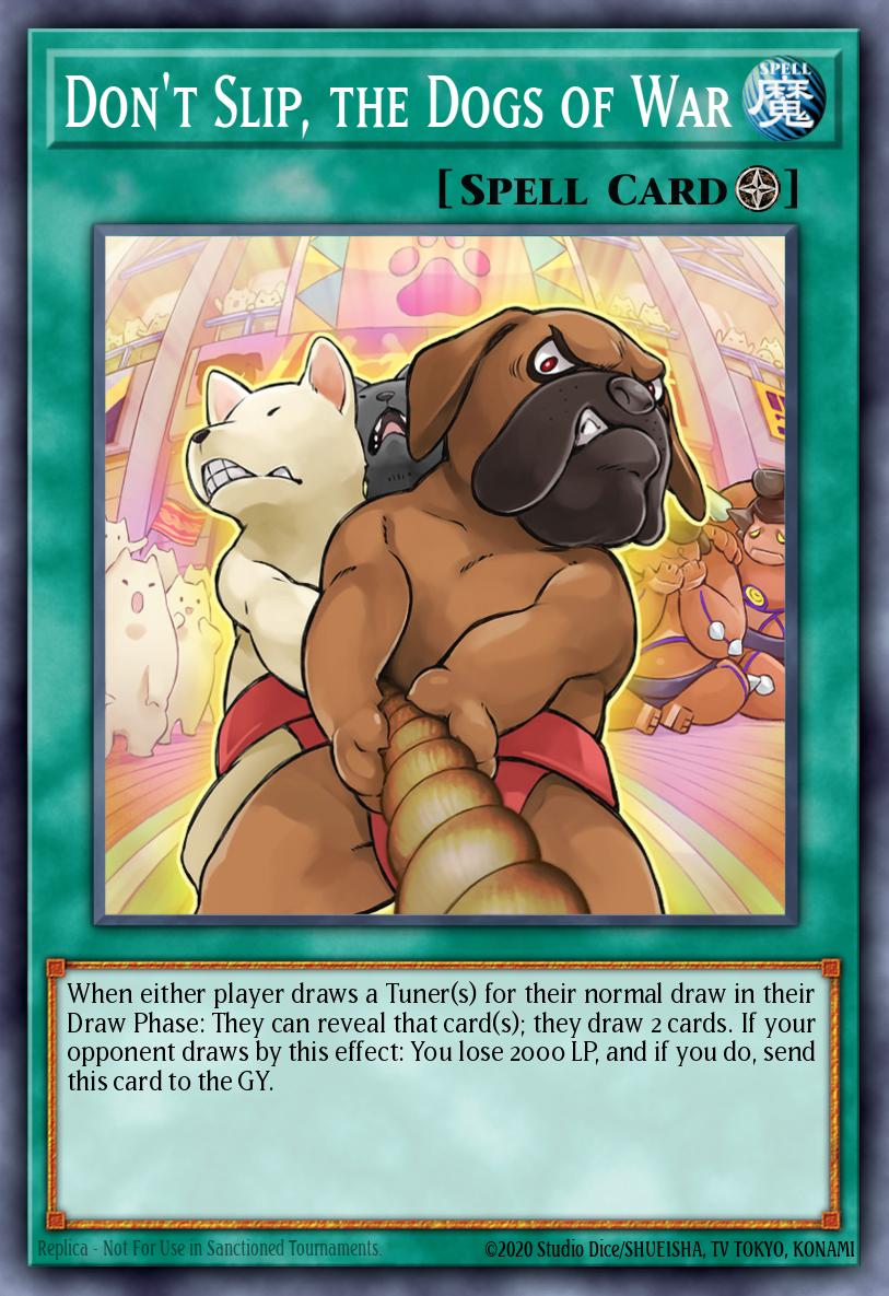Don't Slip, the Dogs of War BLMR-EN010