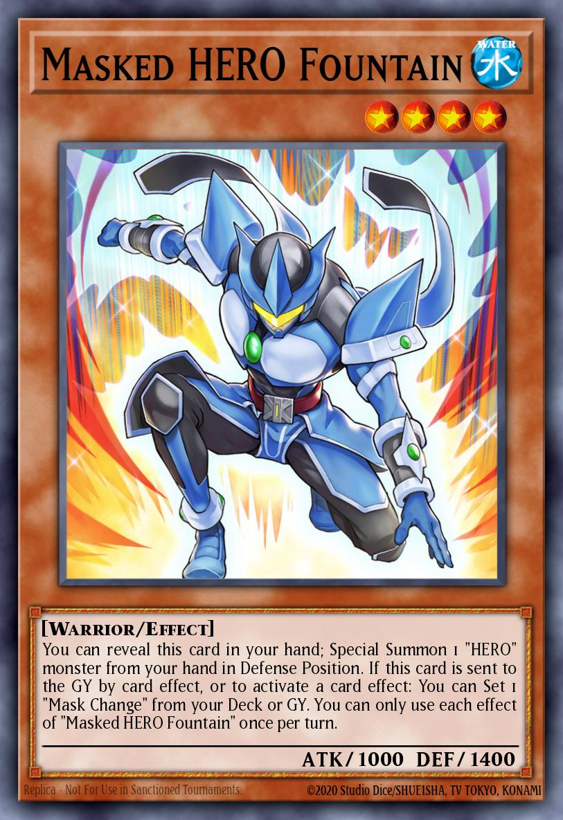 Masked HERO Fountain BLGG-EN029