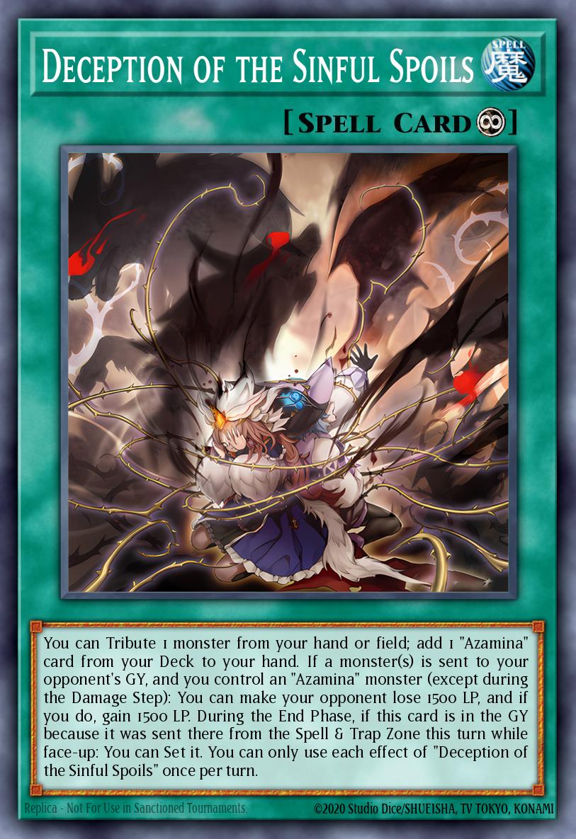Deception of the Sinful Spoils MP25-EN113