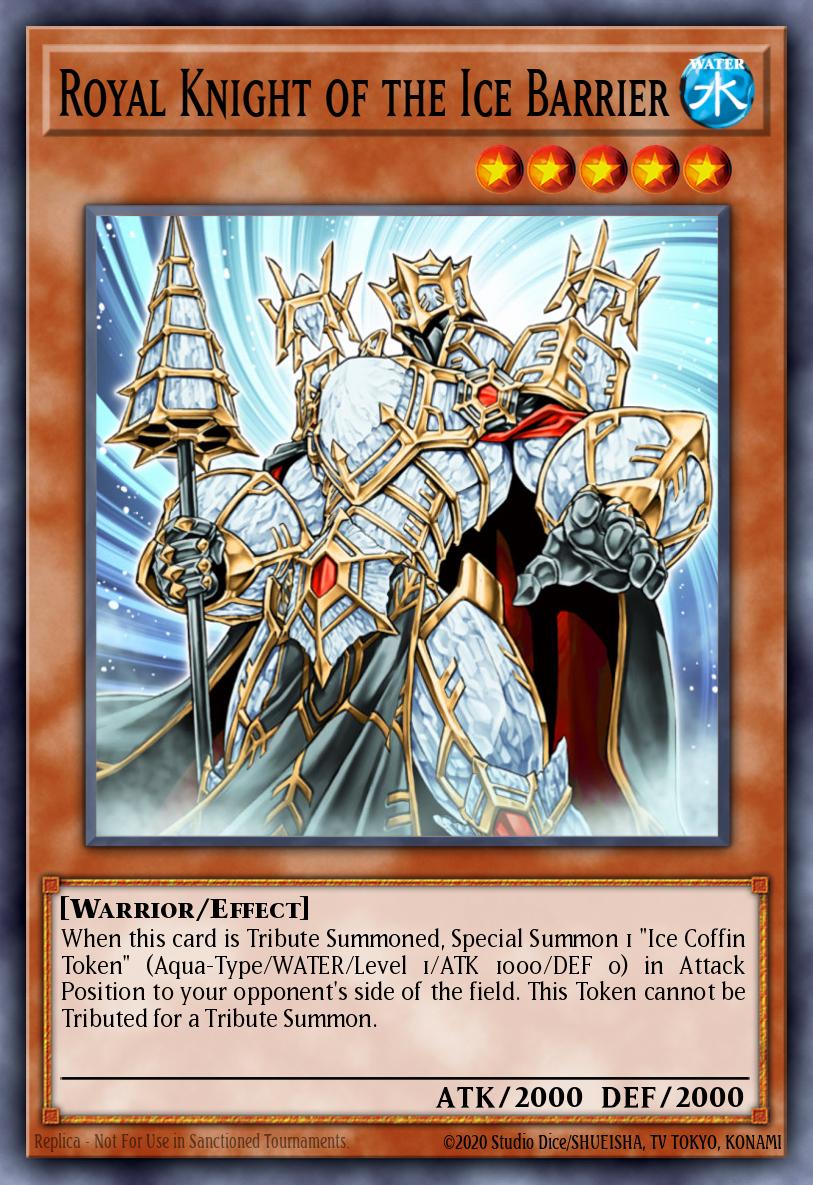 Royal Knight of the Ice Barrier DT01-EN065
