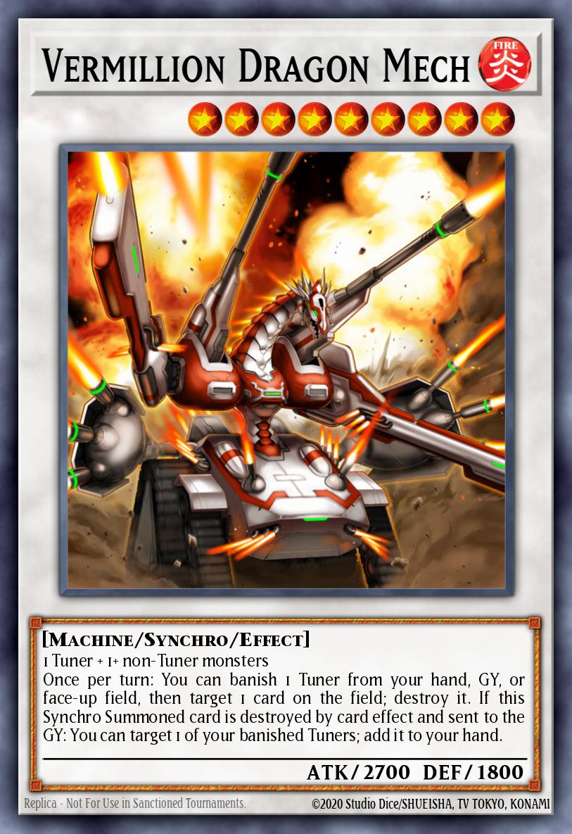 Vermillion Dragon Mech DUDE-EN015