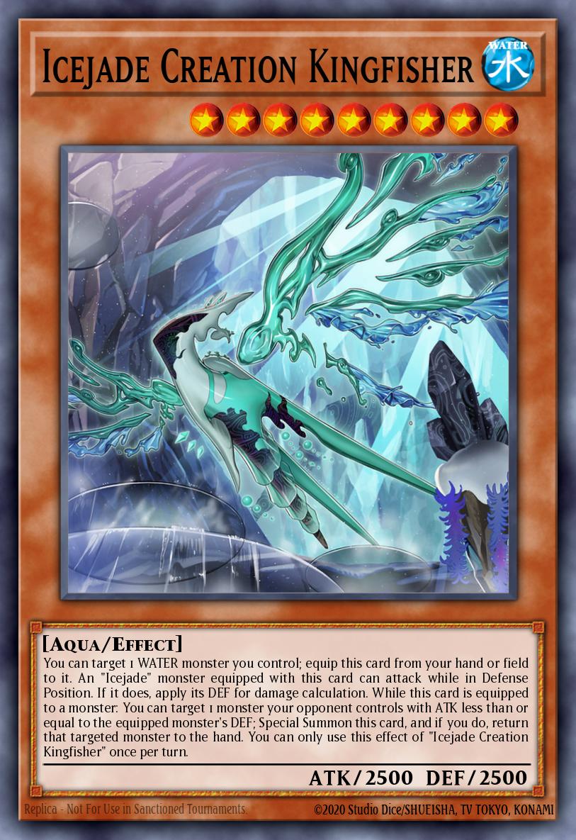 Icejade Creation Kingfisher MP23-EN008