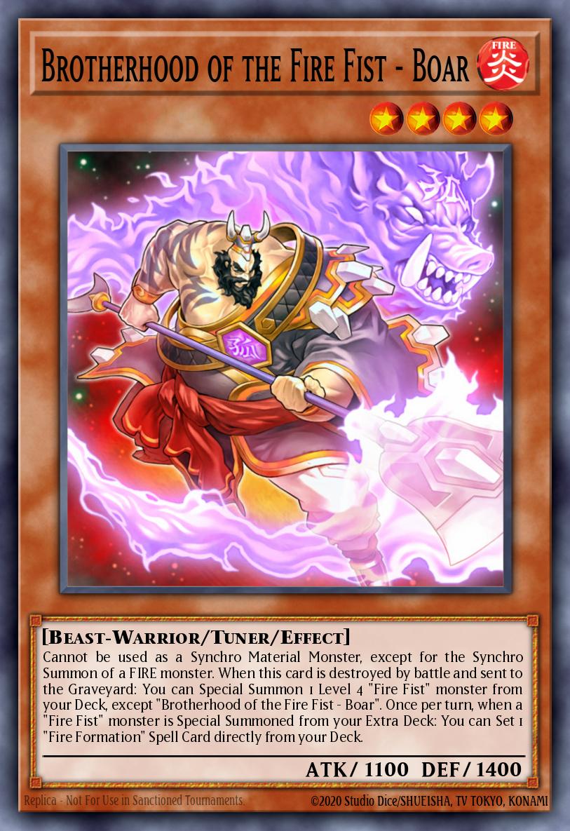 Brotherhood of the Fire Fist - Boar MP14-EN079