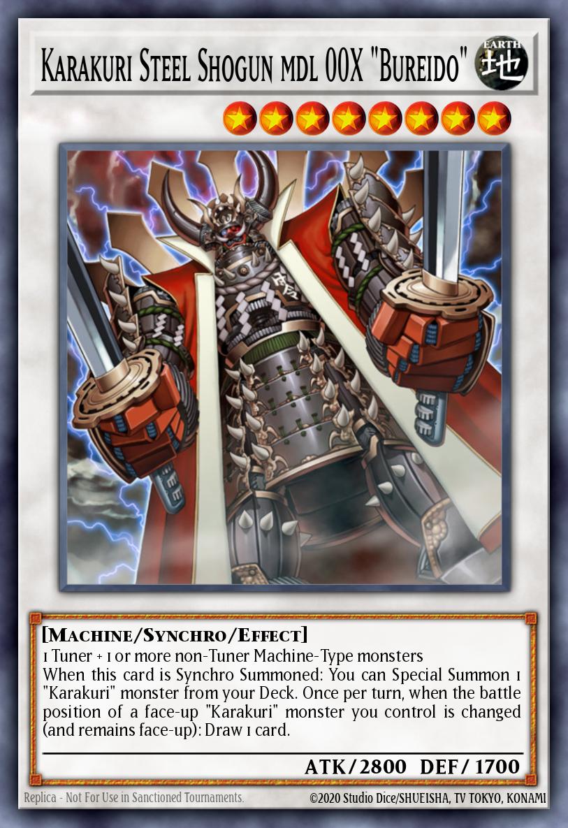 Karakuri Steel Shogun mdl 00X "Bureido" GLD5-EN035