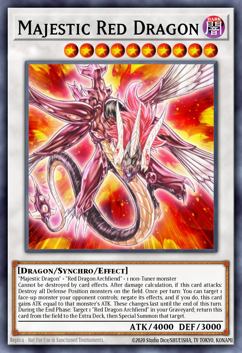 Majestic Red Dragon ABPF-EN040