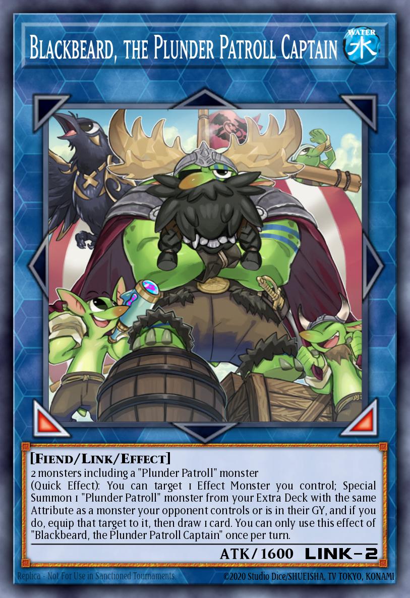 Blackbeard, the Plunder Patroll Captain BLCR-EN094