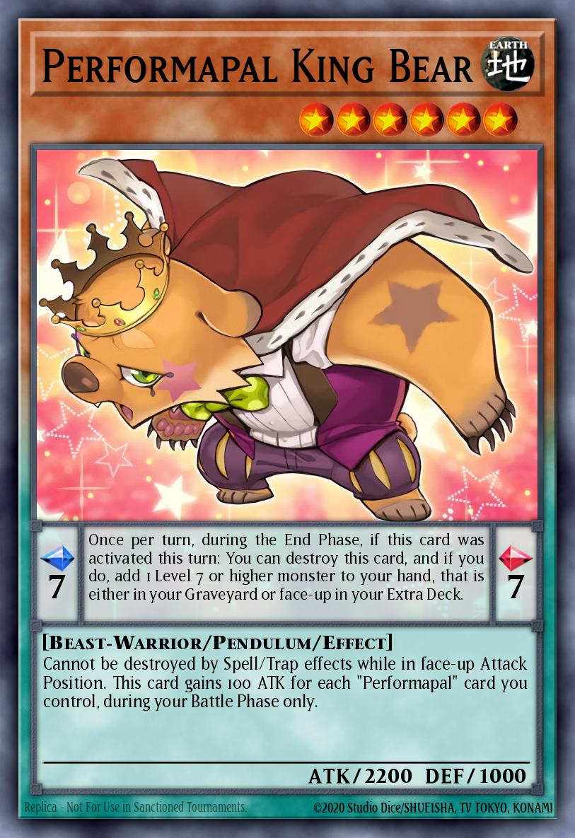 Performapal King Bear YS16-EN002