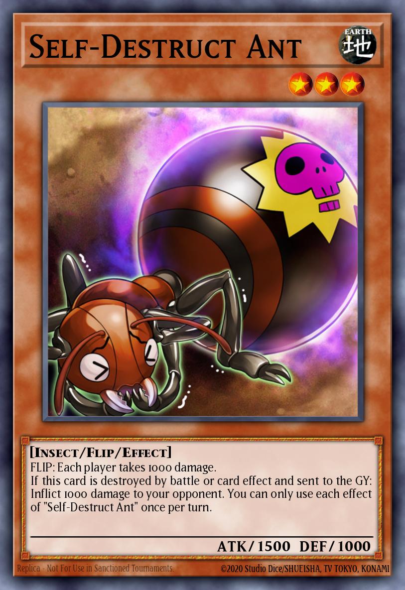 Self-Destruct Ant MP18-EN124
