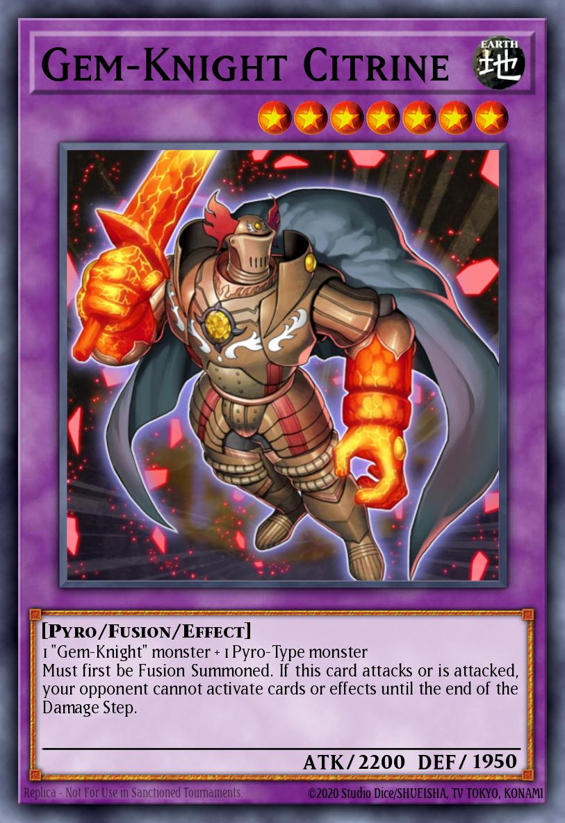 Gem-Knight Citrine BLMM-EN139