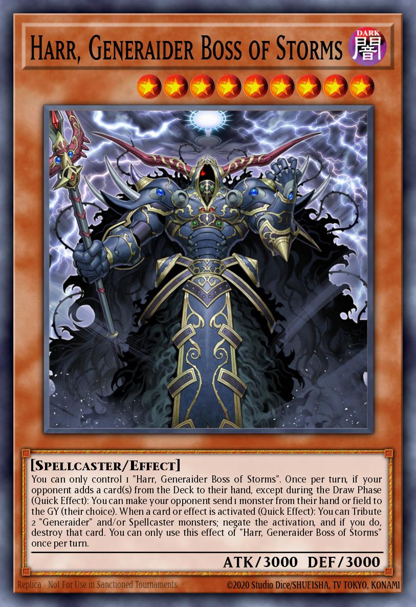 Harr, Generaider Boss of Storms ETCO-EN027