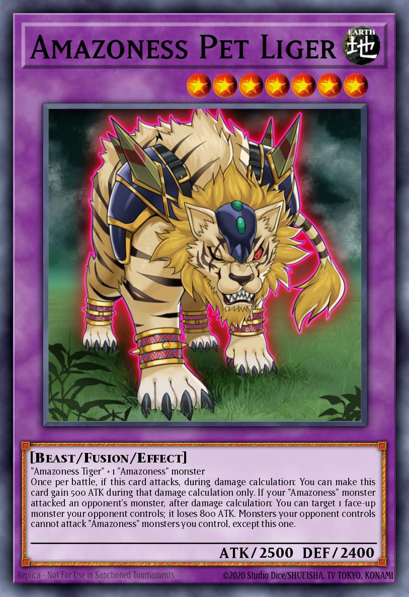 Amazoness Pet Liger MP18-EN166