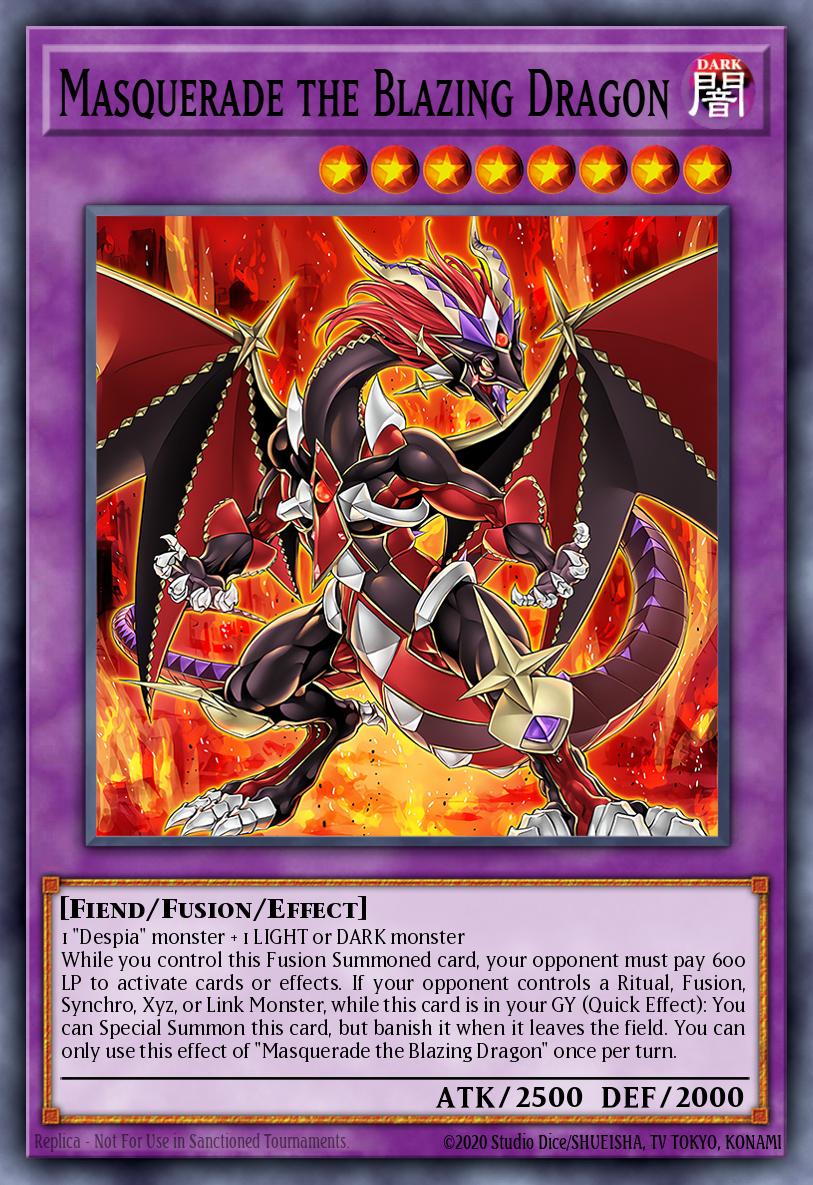 Masquerade the Blazing Dragon MP22-EN208