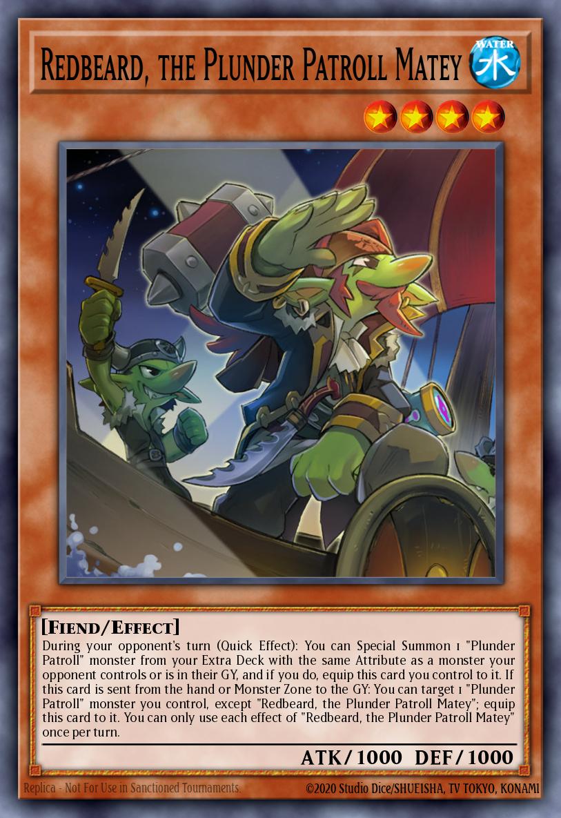 Redbeard, the Plunder Patroll Matey GFP2-EN092