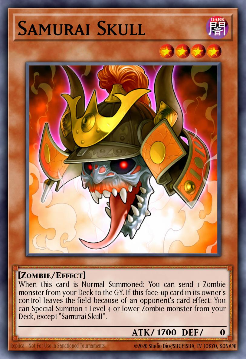 Samurai Skull MP18-EN089
