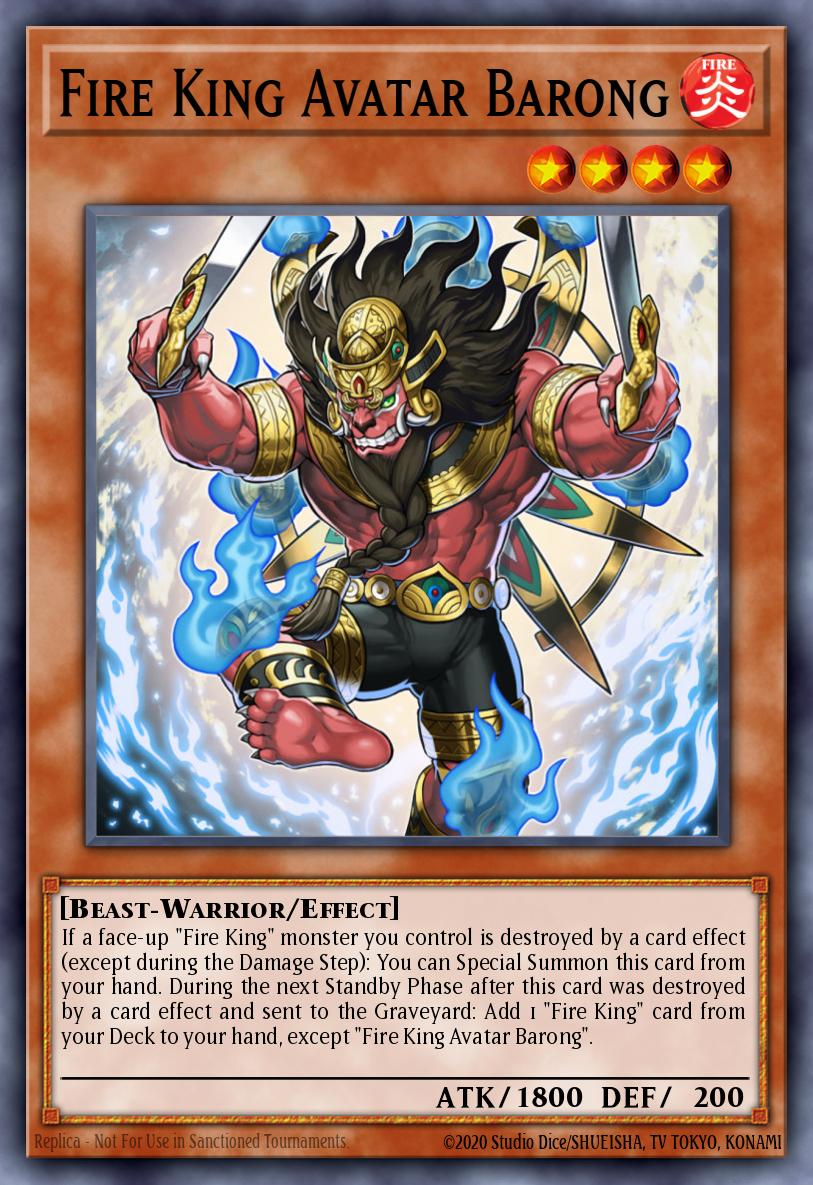 Fire King Avatar Barong SDOK-EN002