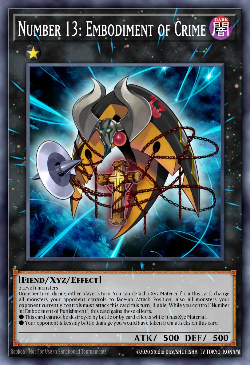 Number 13: Embodiment of Crime PGLD-EN023
