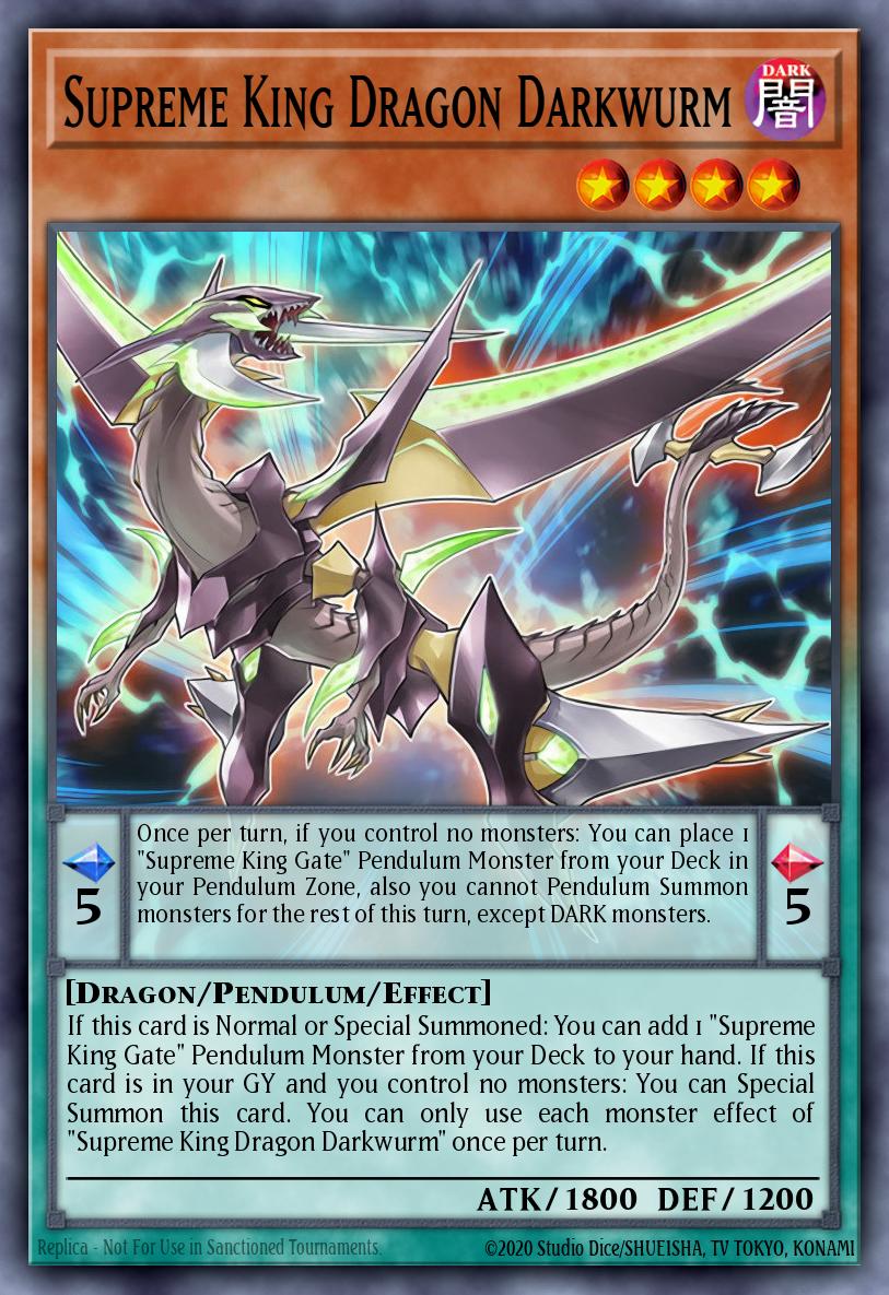 Supreme King Dragon Darkwurm BLRR-EN063