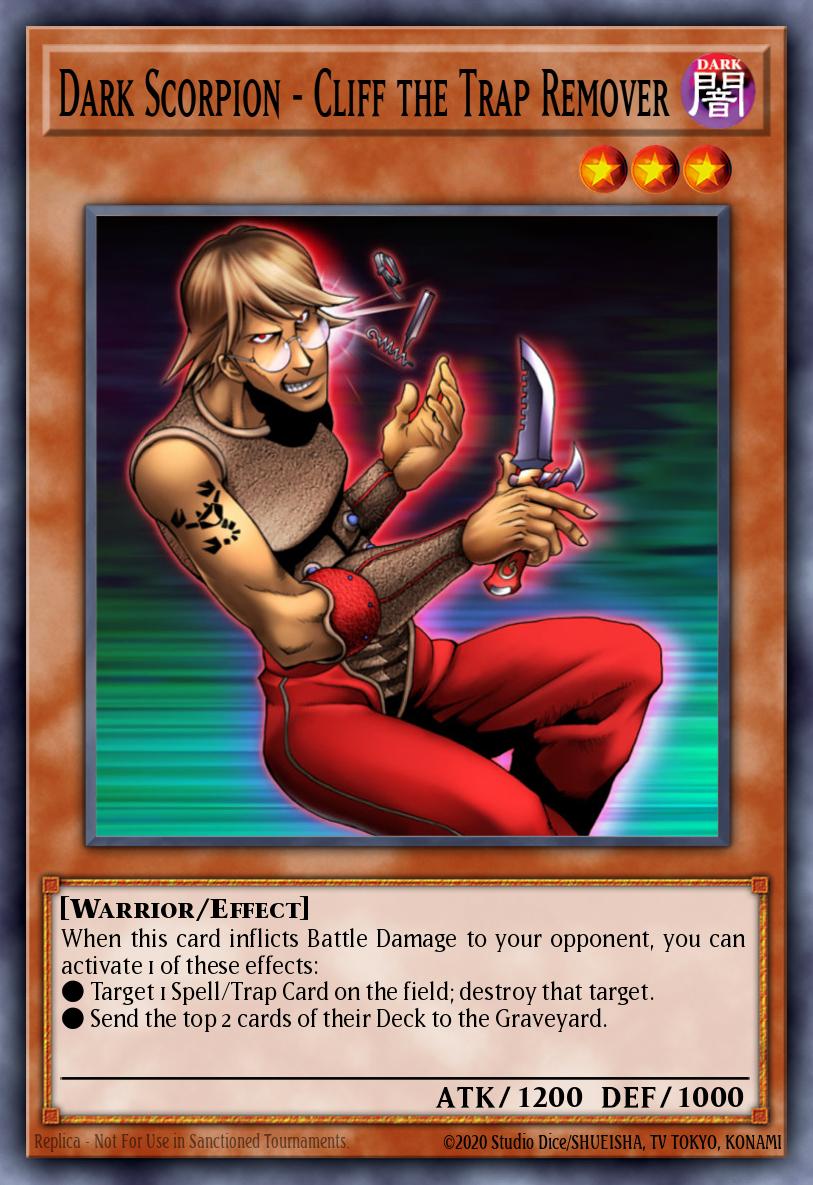 Dark Scorpion - Cliff the Trap Remover DR1-EN133