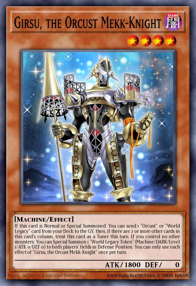 Girsu, the Orcust Mekk-Knight MP21-EN056