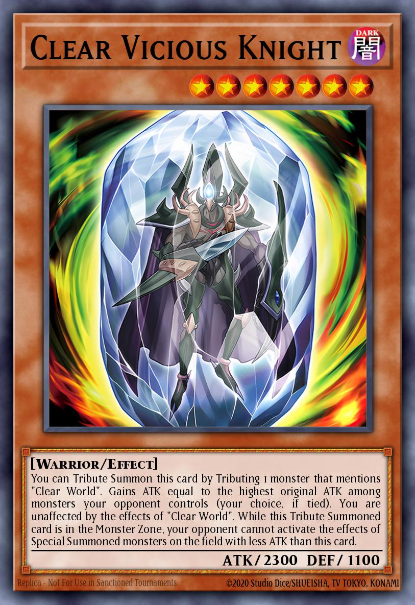 Clear Vicious Knight MZTM-EN040
