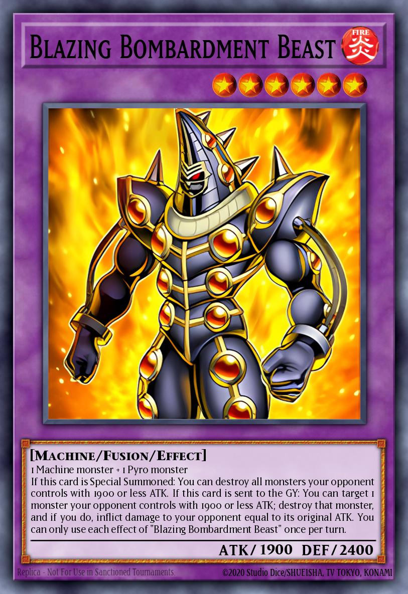 Blazing Bombardment Beast MP25-EN406