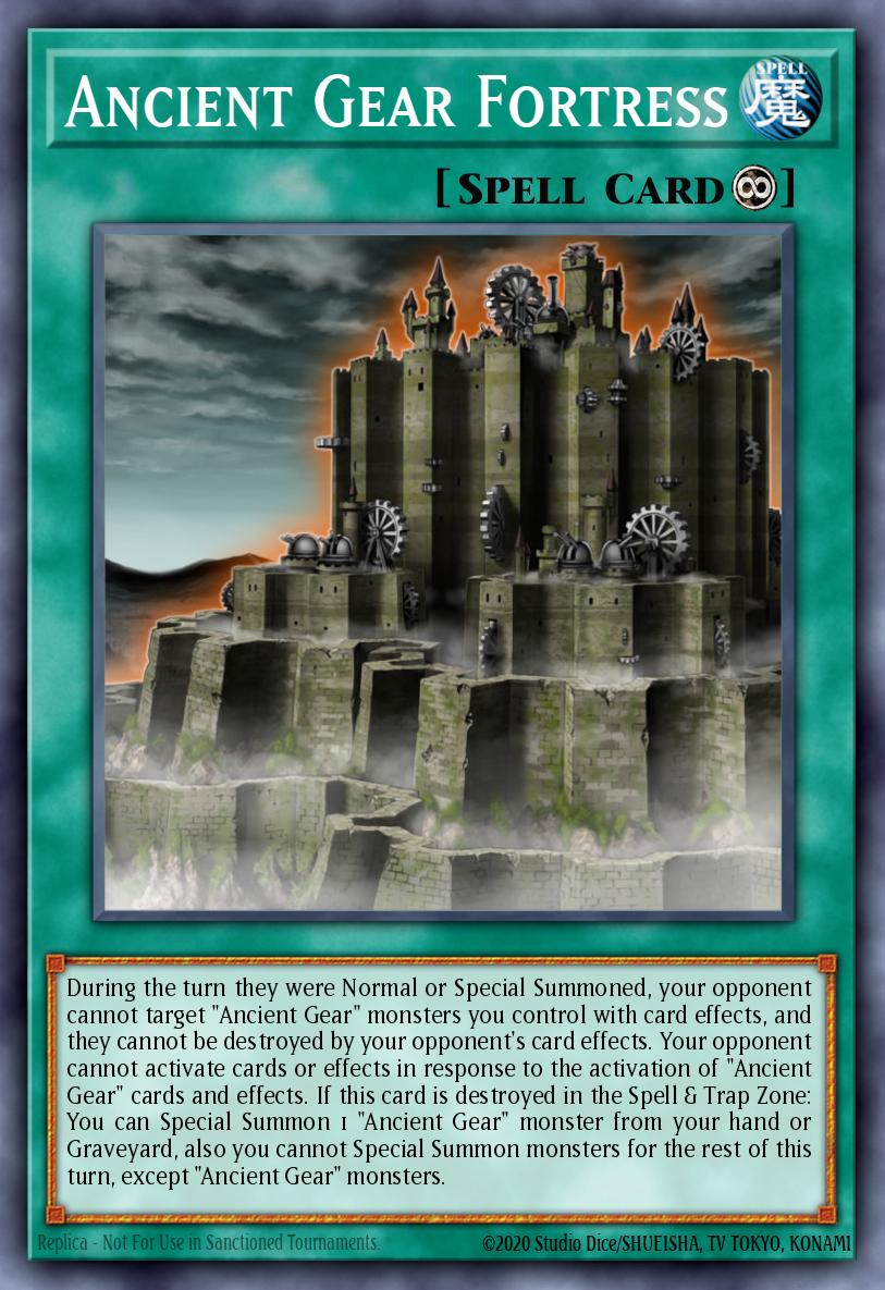 Ancient Gear Fortress SR03-EN022