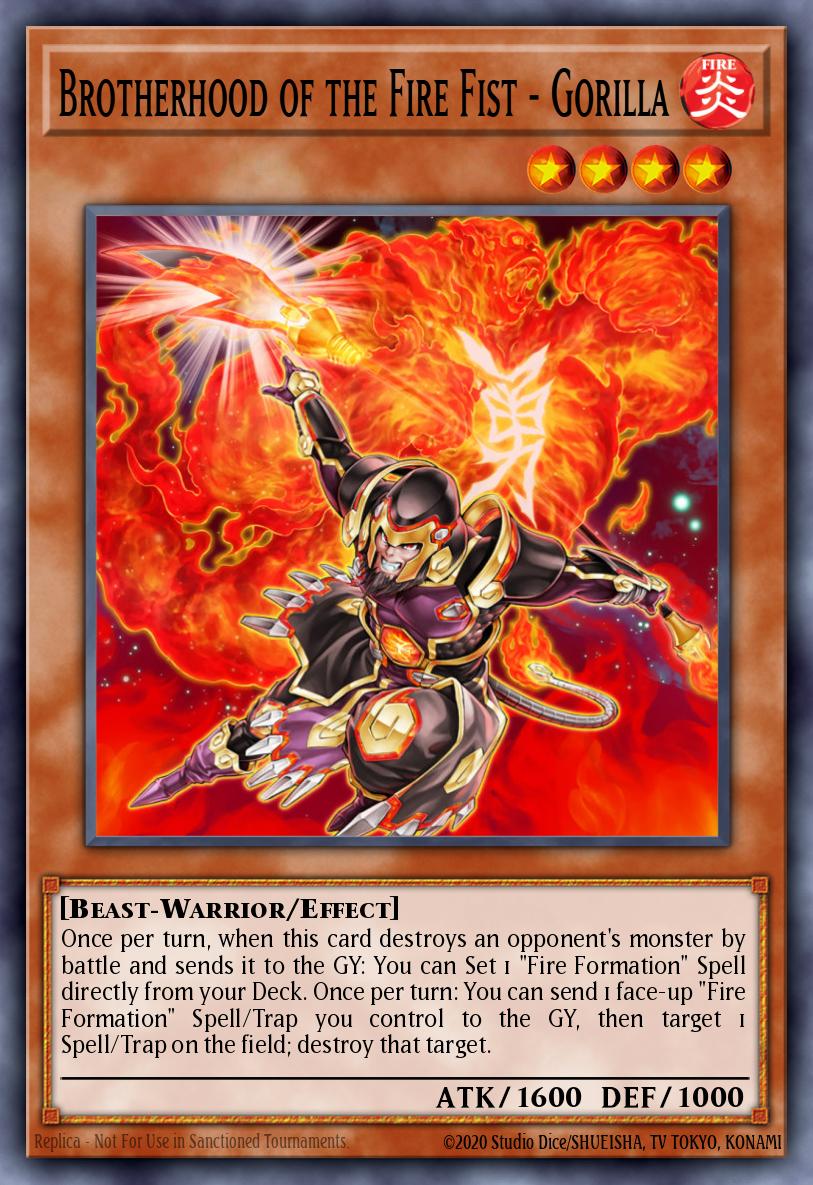 Brotherhood of the Fire Fist - Gorilla CT11-EN003