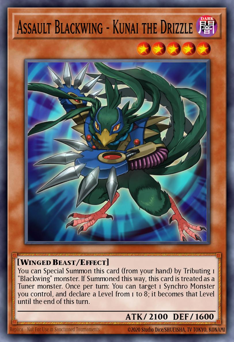 Assault Blackwing - Kunai the Drizzle MP16-EN119