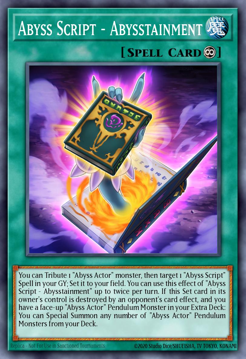 Abyss Script - Abysstainment BLLR-EN013