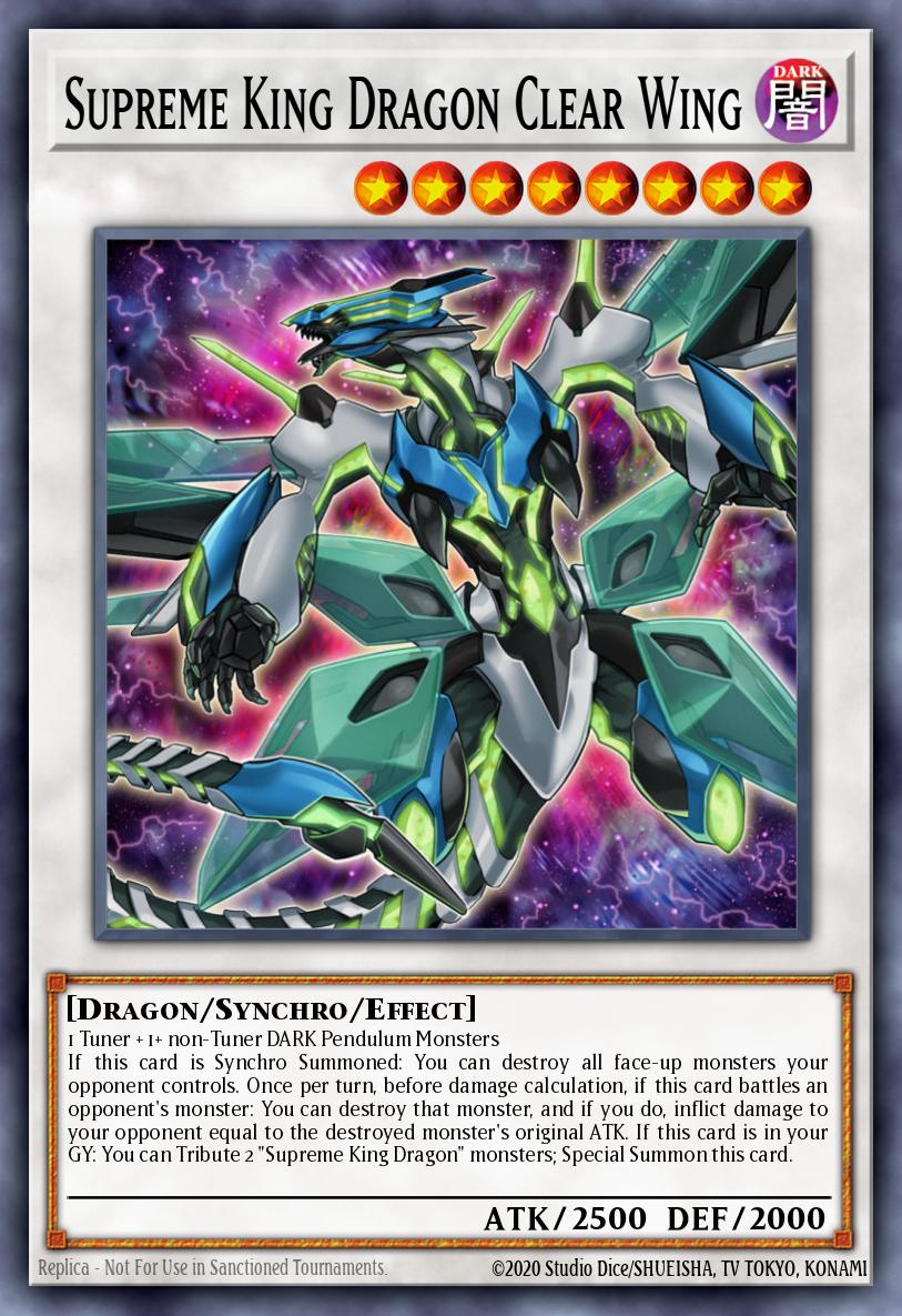 Supreme King Dragon Clear Wing COTD-EN039