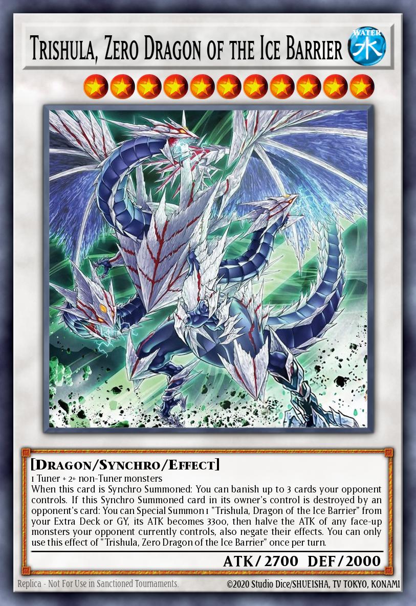 Trishula, Zero Dragon of the Ice Barrier SDFC-EN041