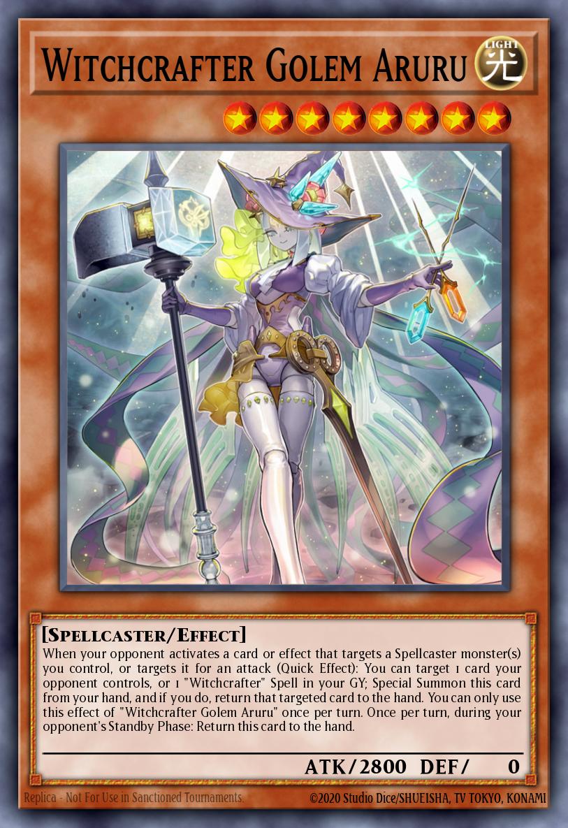 Witchcrafter Golem Aruru MP20-EN113