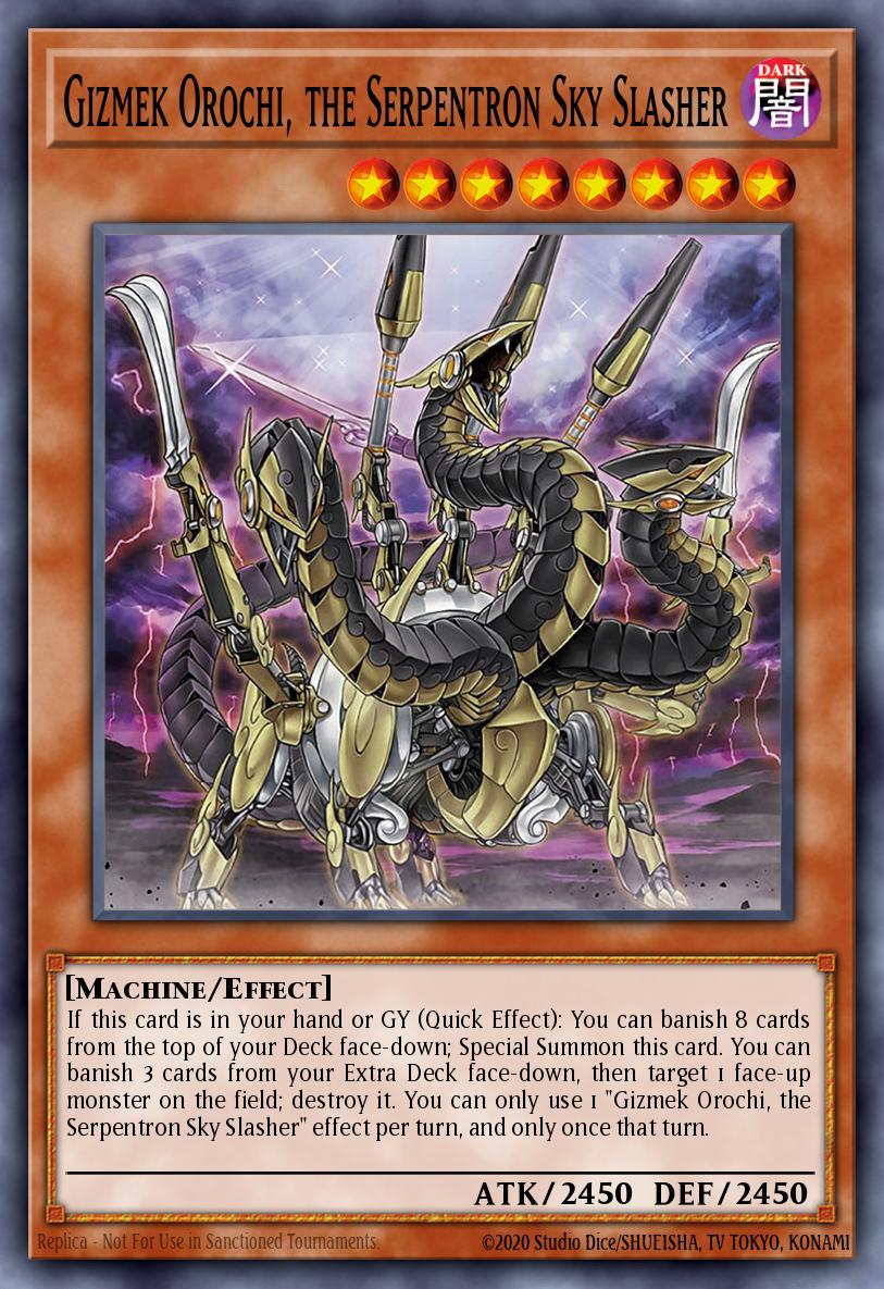 Gizmek Orochi, the Serpentron Sky Slasher MP20-EN114