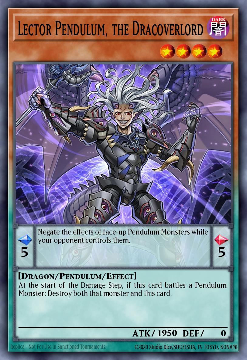Lector Pendulum, the Dracoverlord MP17-EN014