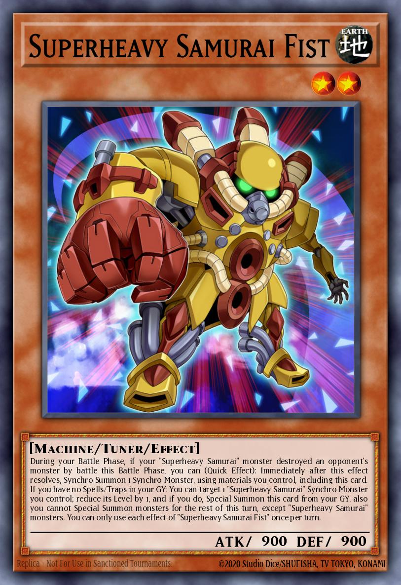 Superheavy Samurai Fist BLLR-EN010