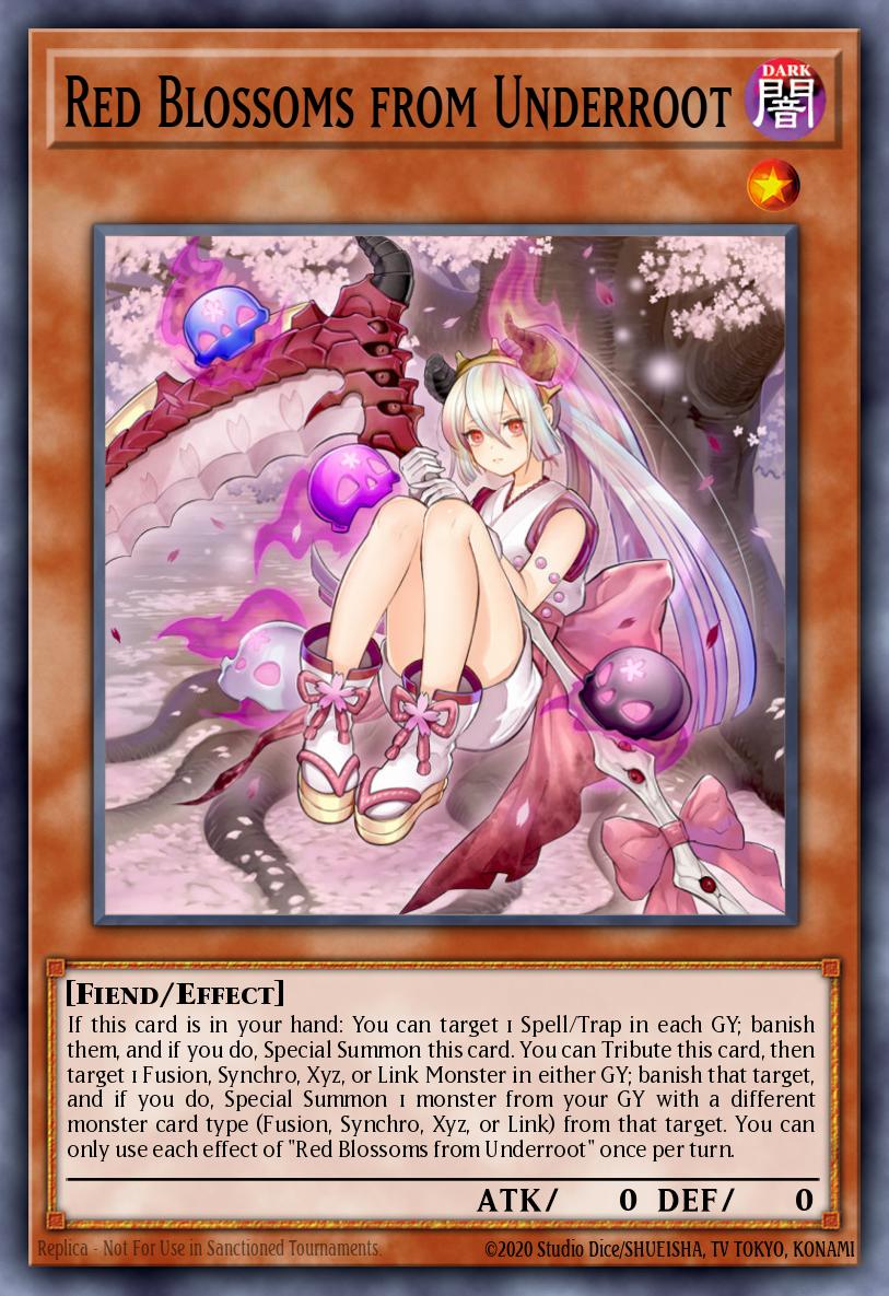 Red Blossoms from Underroot DUDE-EN006
