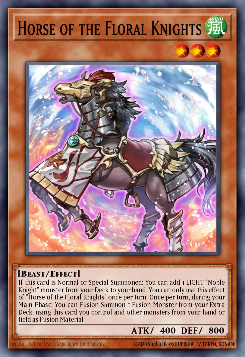 Horse of the Floral Knights BROL-EN018
