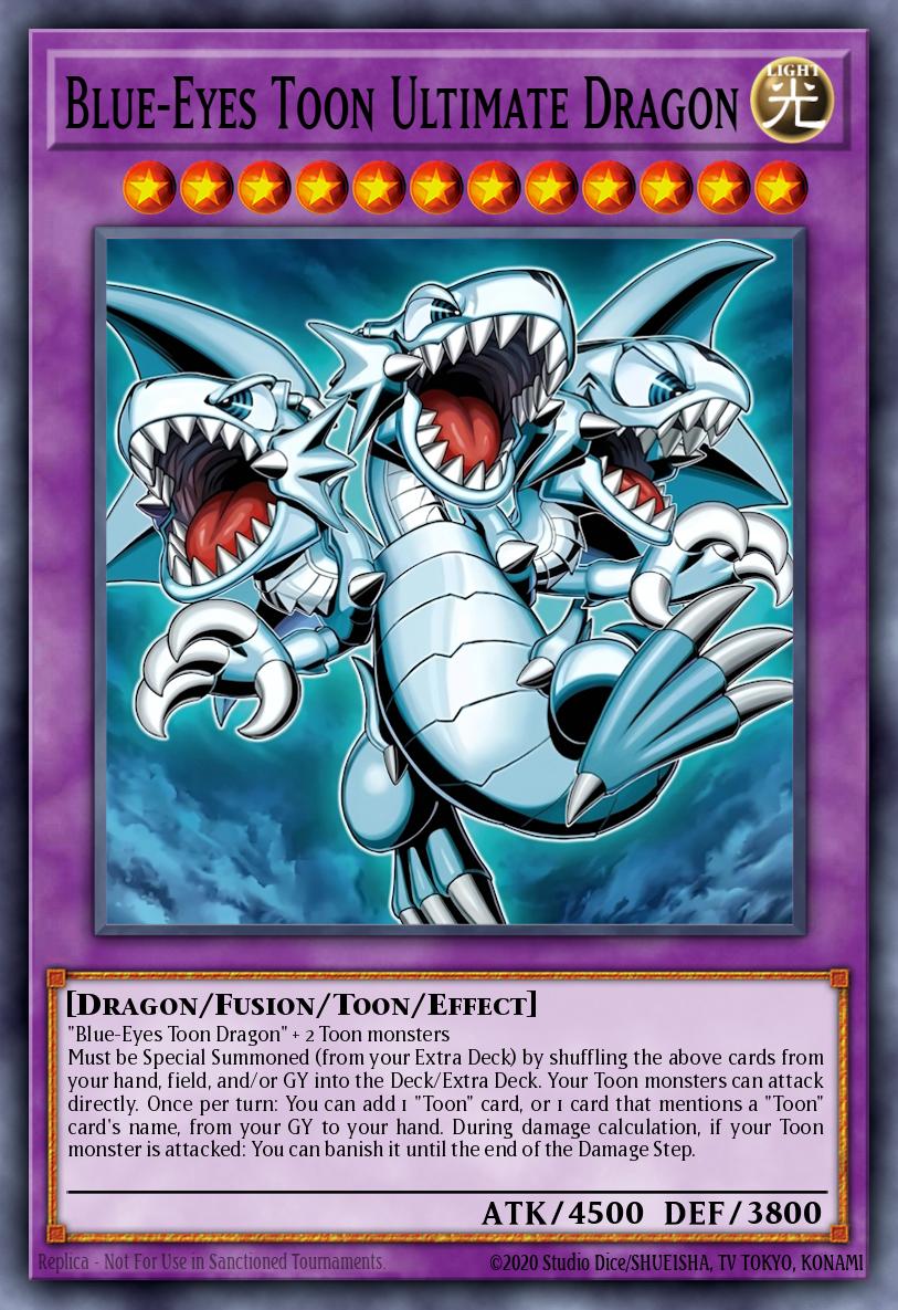 Blue-Eyes Ultimate Toon Dragon 71808988